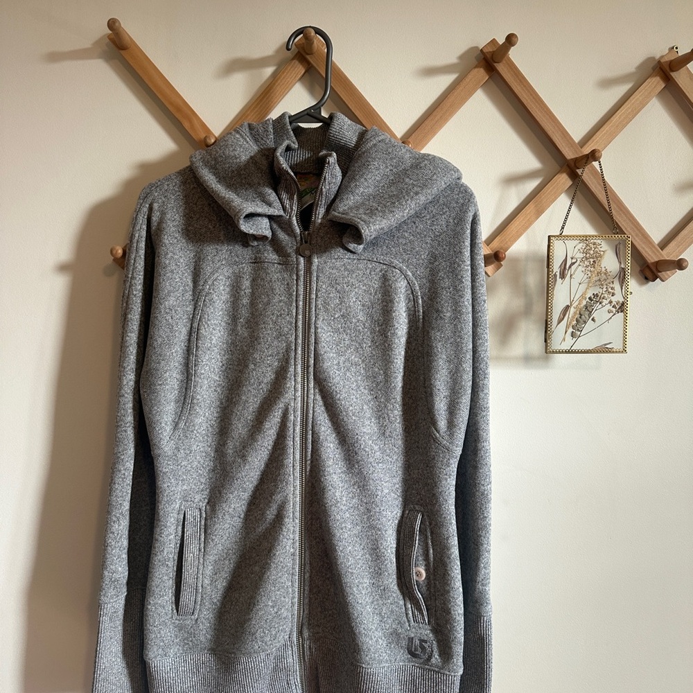 Burton Gray Women’s  Sweater Jacket